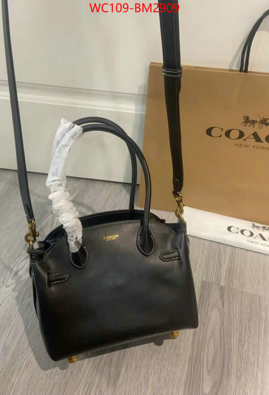 Coach Bags(4A)-Handbag- at cheap price ID: BM2909 $: 109USD,