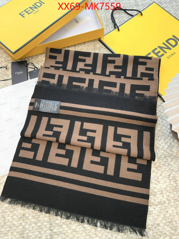 Scarf-Fendi wholesale replica shop ID: MK7559 $: 69USD