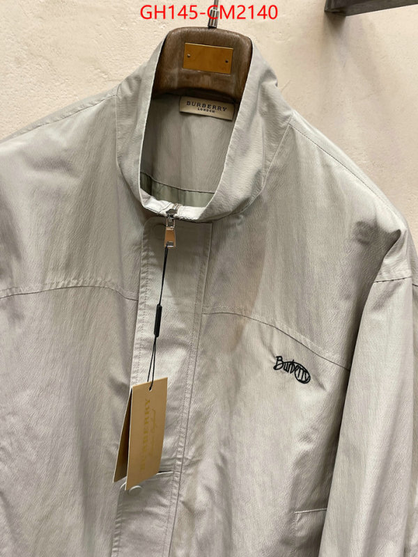 Clothing-Burberry for sale online ID: CM2140 $: 145USD