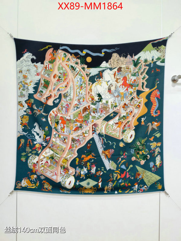 Scarf-Hermes how to find designer replica ID: MM1864 $: 89USD