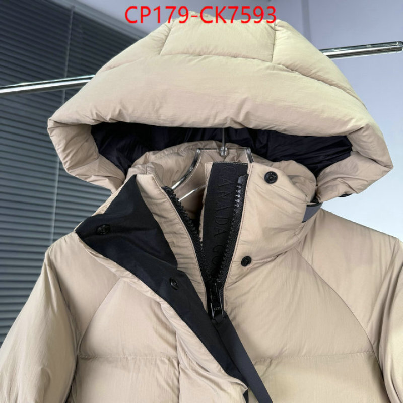 Down jacket Men-Canada Goose perfect ID: CK7593 $: 179USD
