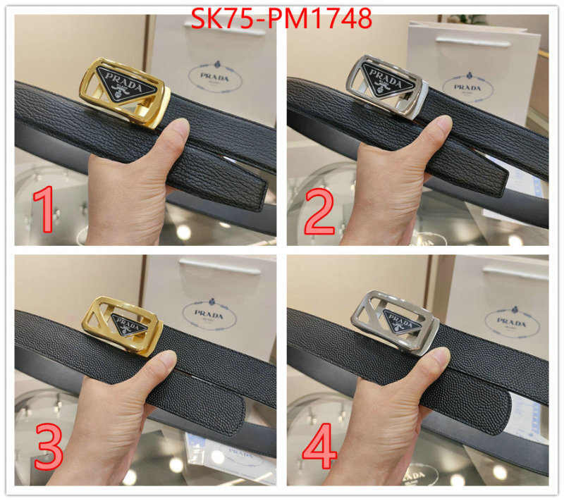 Belts-Prada shop ID: PM1748 $: 75USD