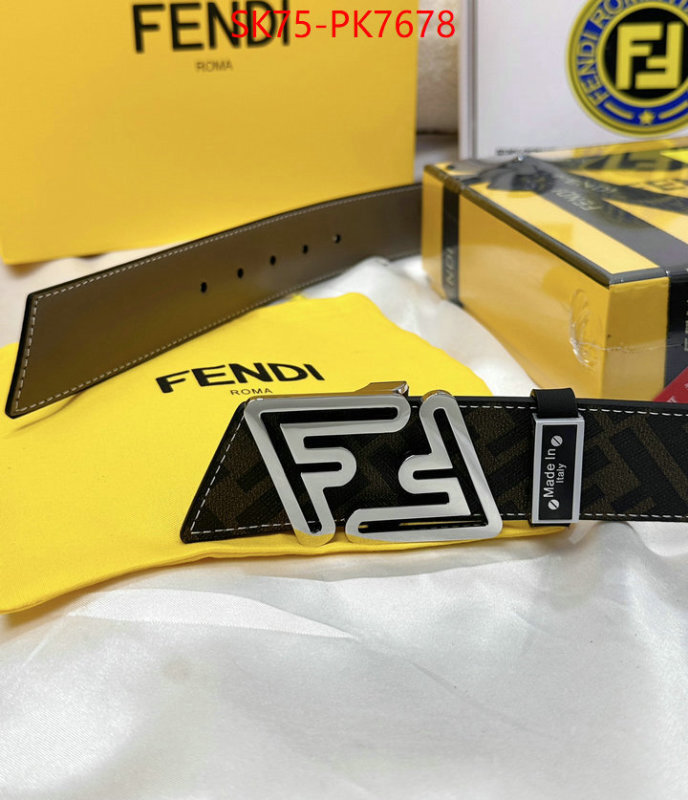 Belts-Fendi shop cheap high quality 1:1 replica ID: PK7678 $: 75USD
