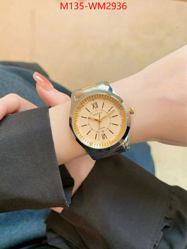 Watch(4A)-Gucci what best replica sellers ID: WM2936 $: 135USD-shoes yupoo Watch(4A)-Gucci what best replica sellers ID: WM2936 $: 135USD
