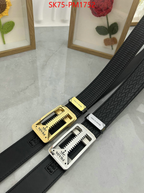 Belts-Prada best fake ID: PM1752 $: 75USD