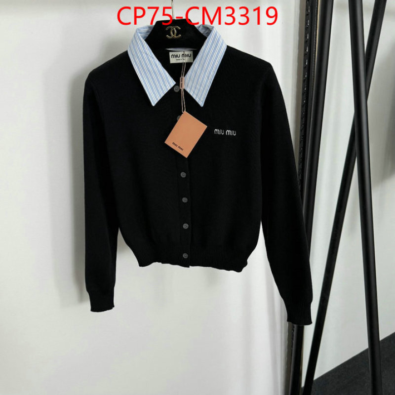 Clothing-MIU MIU counter quality ID: CM3319 $: 75USD