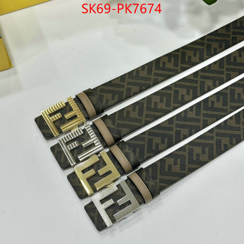 Belts-Fendi replica for cheap ID: PK7674 $: 69USD