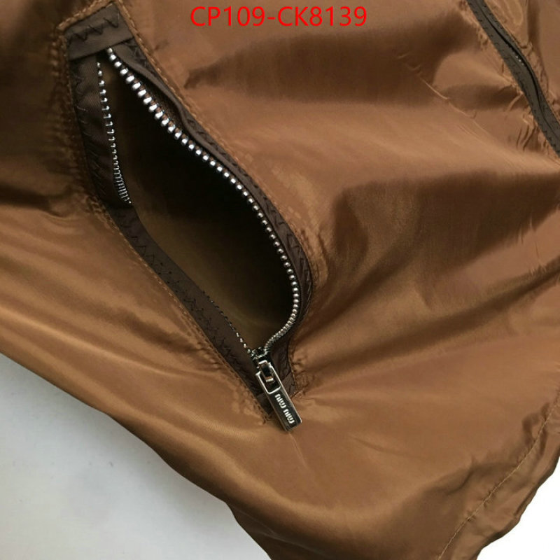 Clothing-MIU MIU wholesale imitation designer replicas ID: CK8139 $: 109USD