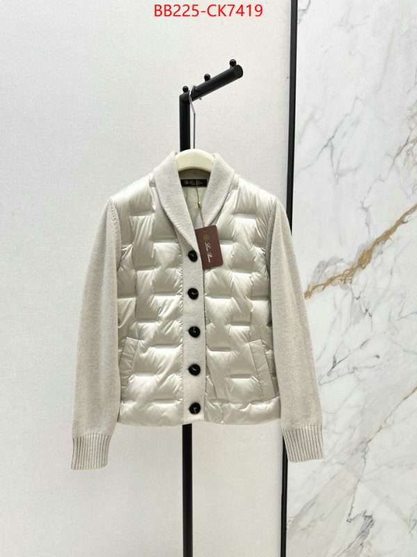 Down jacket Women-Loro Piana best replica new style ID: CK7419 $: 225USD