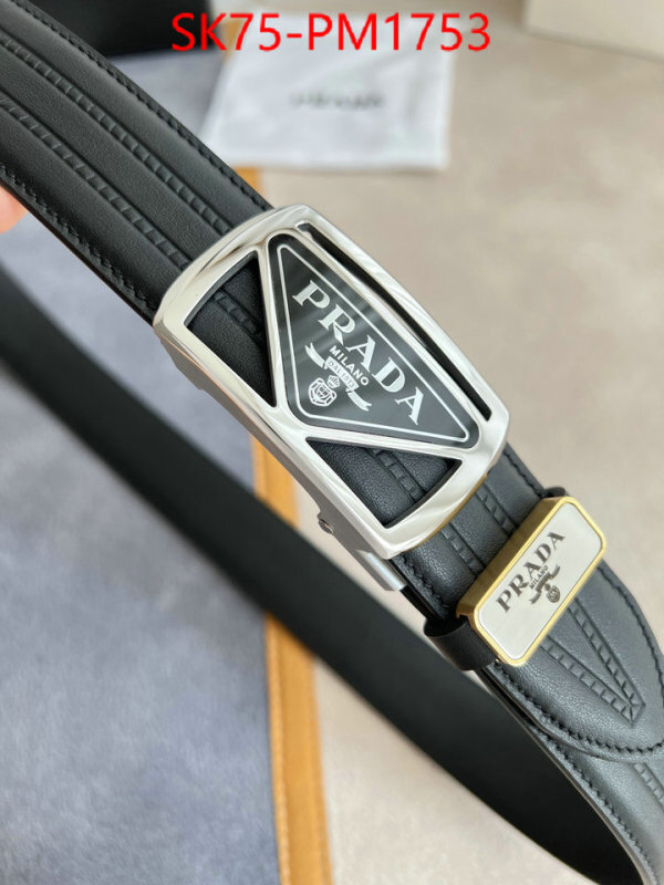 Belts-Prada best quality designer ID: PM1753 $: 75USD
