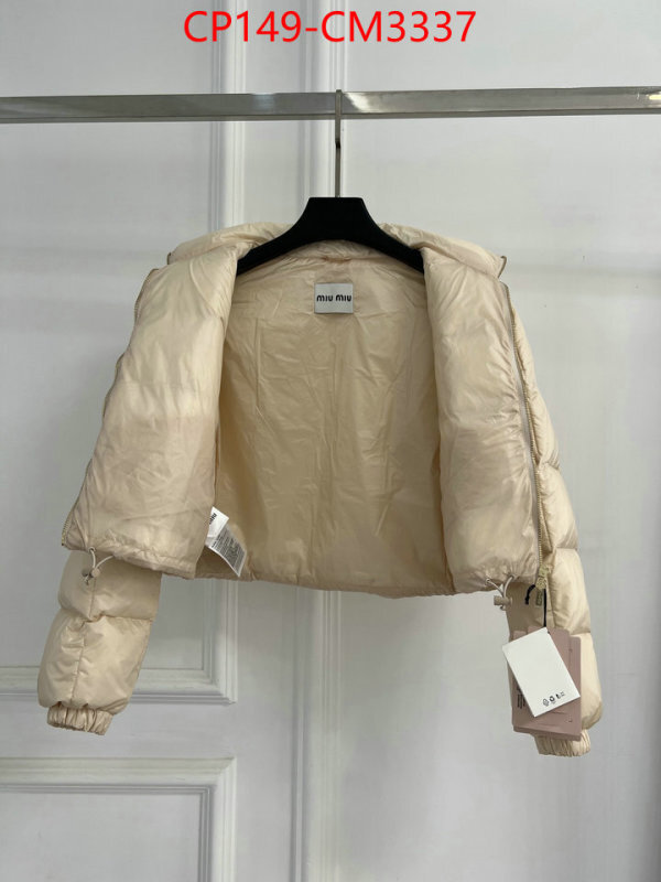 Down jacket Women-Miu Miu cheap high quality replica ID: CM3337 $: 145USD-shoes yupoo Down jacket Women-Miu Miu cheap high quality replica ID: CM3337 $: 145USD