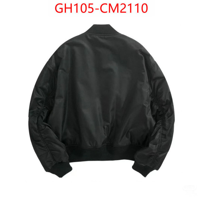 Clothing-Balenciaga 1:1 replica wholesale ID: CM2110 $: 105USD