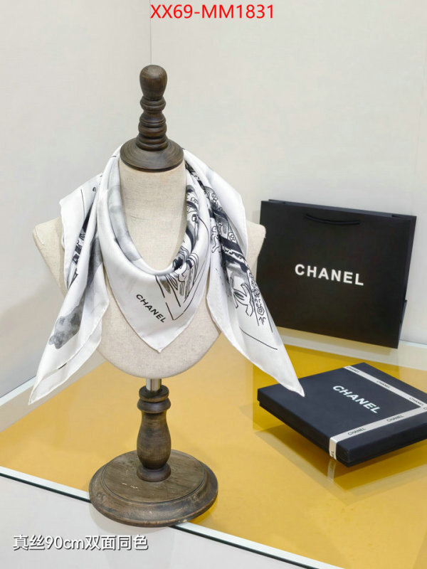 Scarf-Chanel outlet 1:1 replica ID: MM1831 $: 69USD