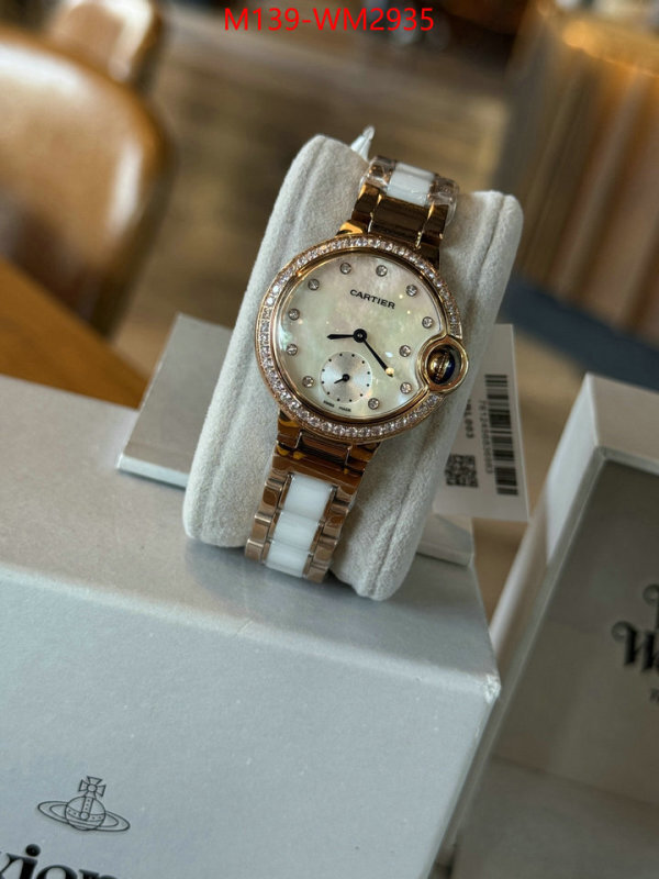 Watch(4A)-Cartier online shop ID: WM2935 $: 139USD-shoes yupoo Watch(4A)-Cartier online shop ID: WM2935 $: 139USD
