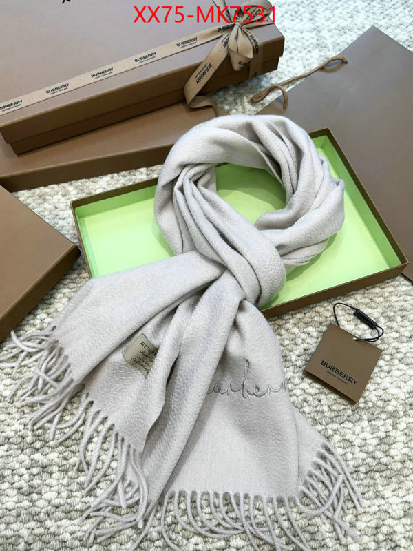 Scarf-Burberry sale outlet online ID: MK7531 $: 75USD