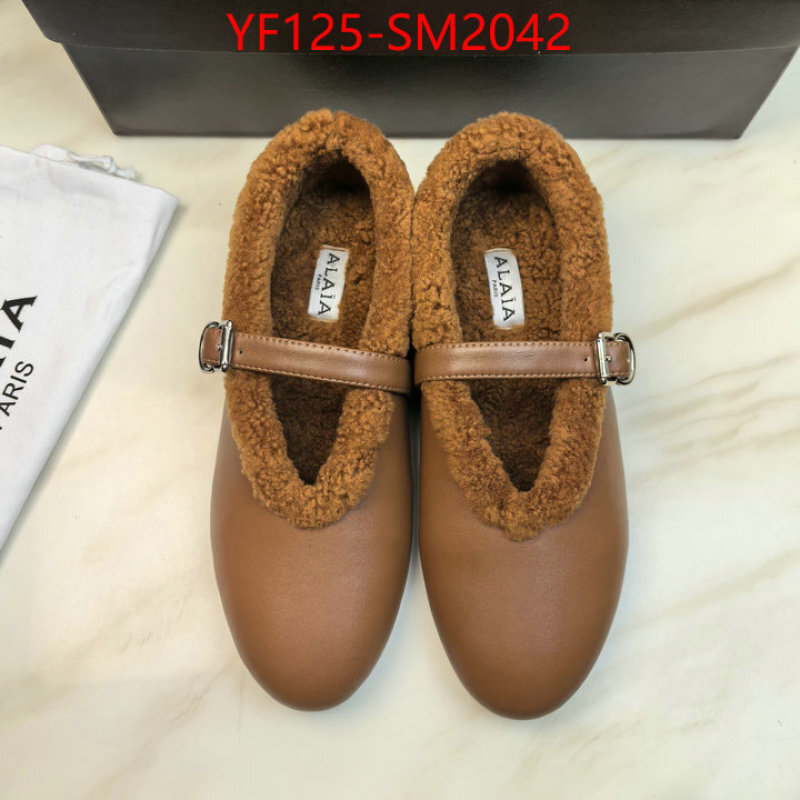 Women Shoes-ALAIA high quality replica ID: SM2042 $: 125USD