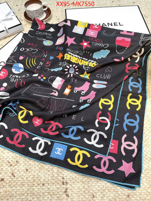 Scarf-Chanel top designer replica ID: MK7550 $: 95USD