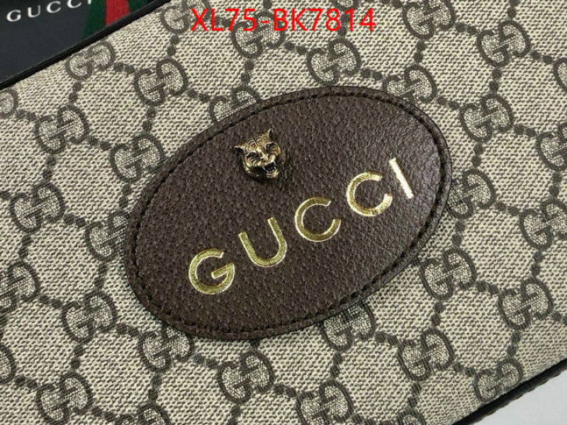 Gucci Bags(4A)-Crossbody- sell online luxury designer ID: BK7814 $: 75USD,