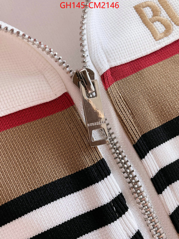Clothing-Burberry replcia cheap ID: CM2146 $: 145USD