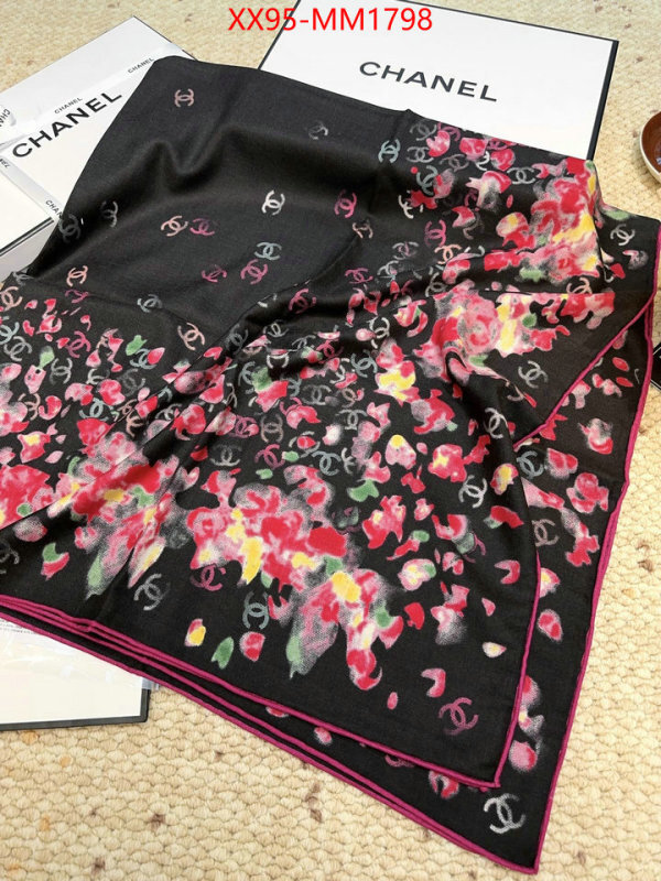 Scarf-Chanel luxury fashion replica designers ID: MM1798 $: 95USD