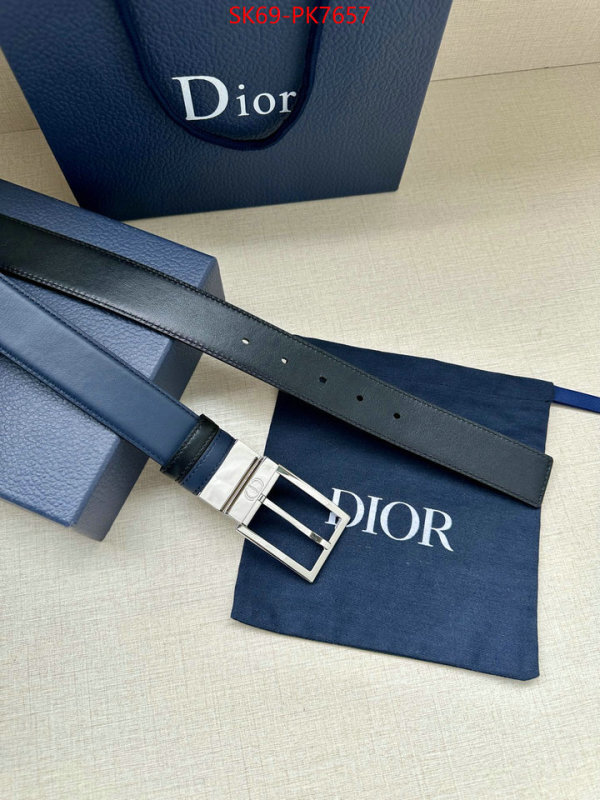 Belts-Dior high quality customize ID: PK7657 $: 69USD