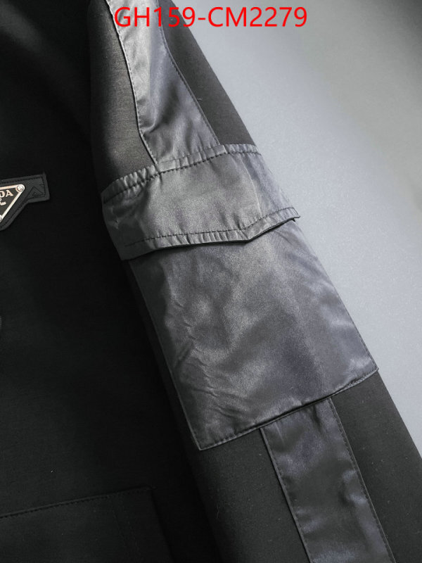 Clothing-Prada designer wholesale replica ID: CM2279 $: 159USD