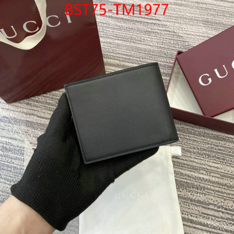 Gucci Bags(TOP)-Wallet- where can i buy ID: TM1977 $: 75USD,