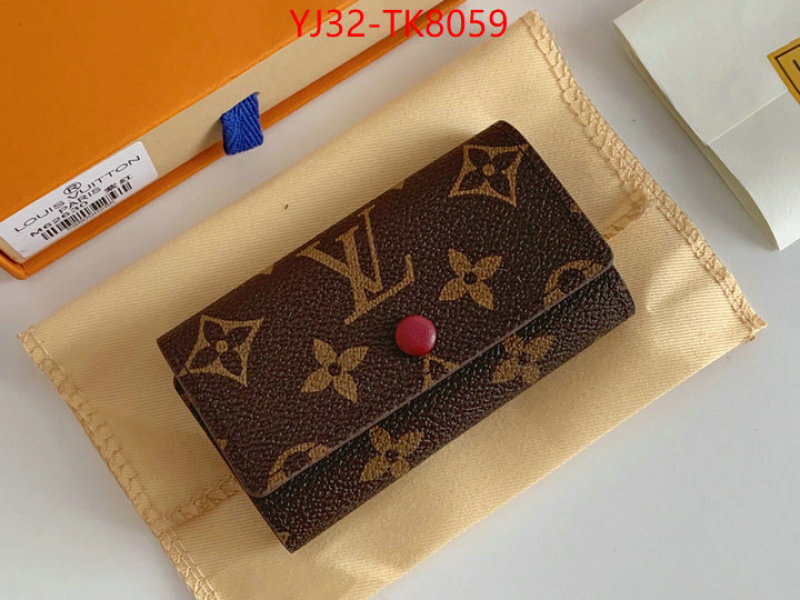 LV Bags(4A)-Wallet best website for replica ID: TK8059 $: 32USD,