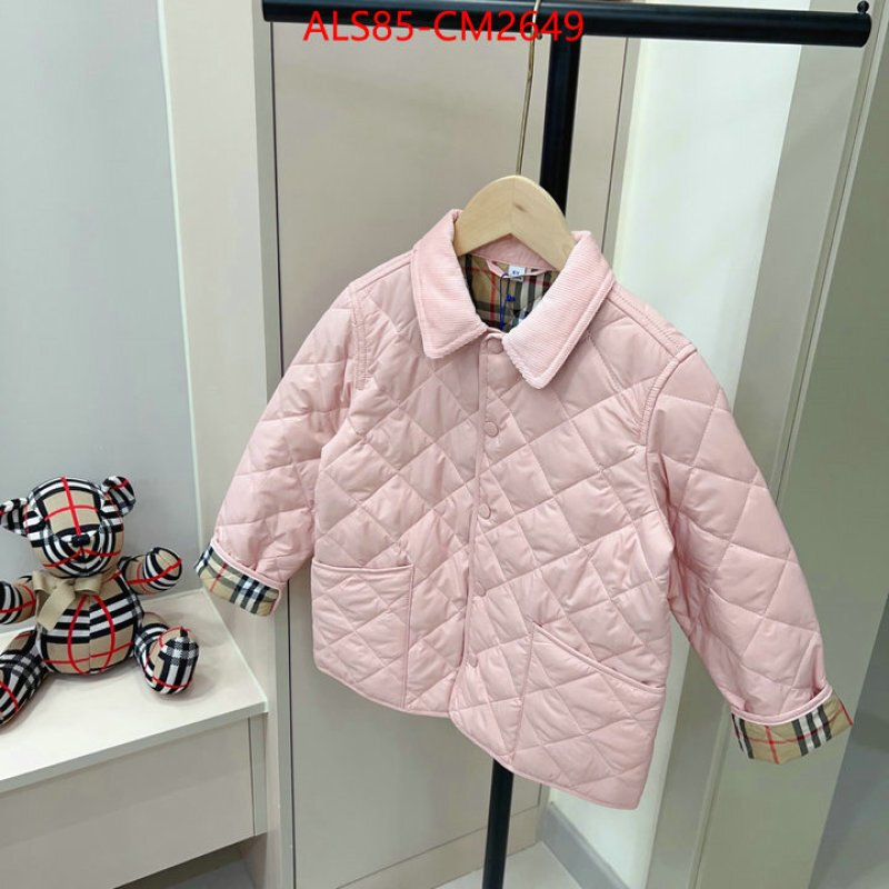 Kids clothing-Burberry knockoff ID: CM2649 $: 85USD