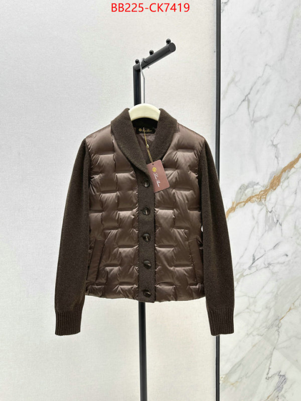 Down jacket Women-Loro Piana best replica new style ID: CK7419 $: 225USD