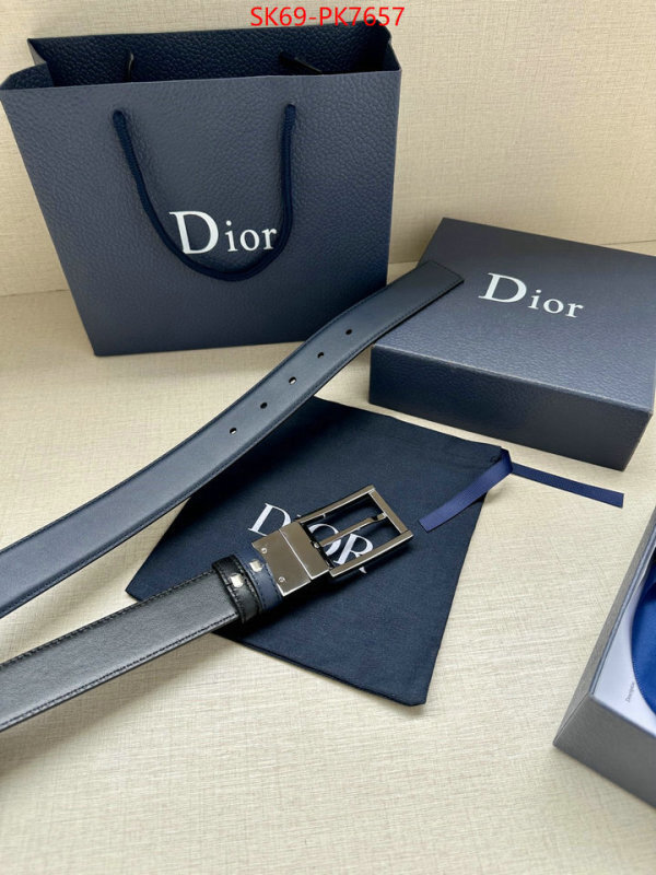 Belts-Dior high quality customize ID: PK7657 $: 69USD