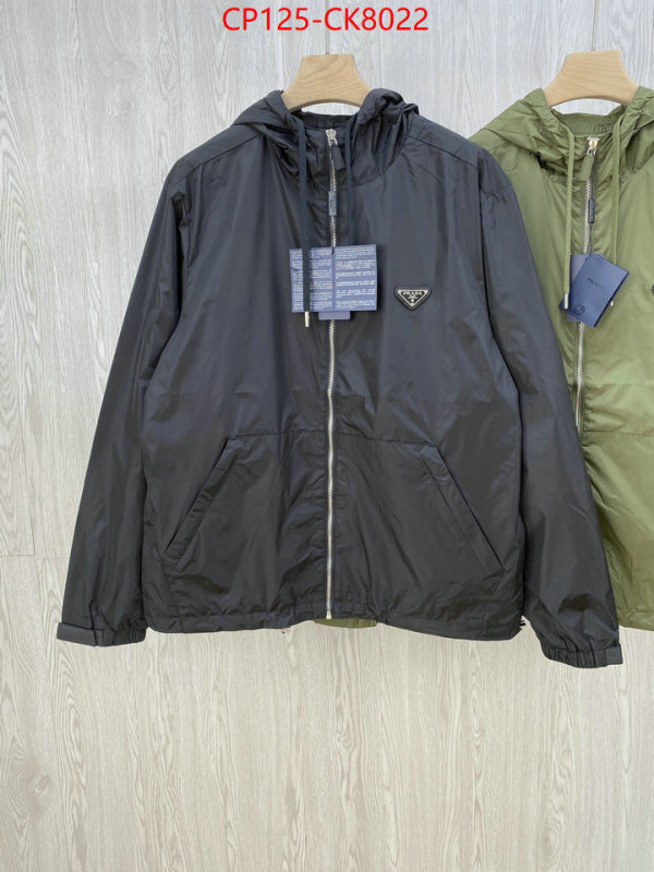Clothing-Prada customize the best replica ID: CK8022 $: 125USD
