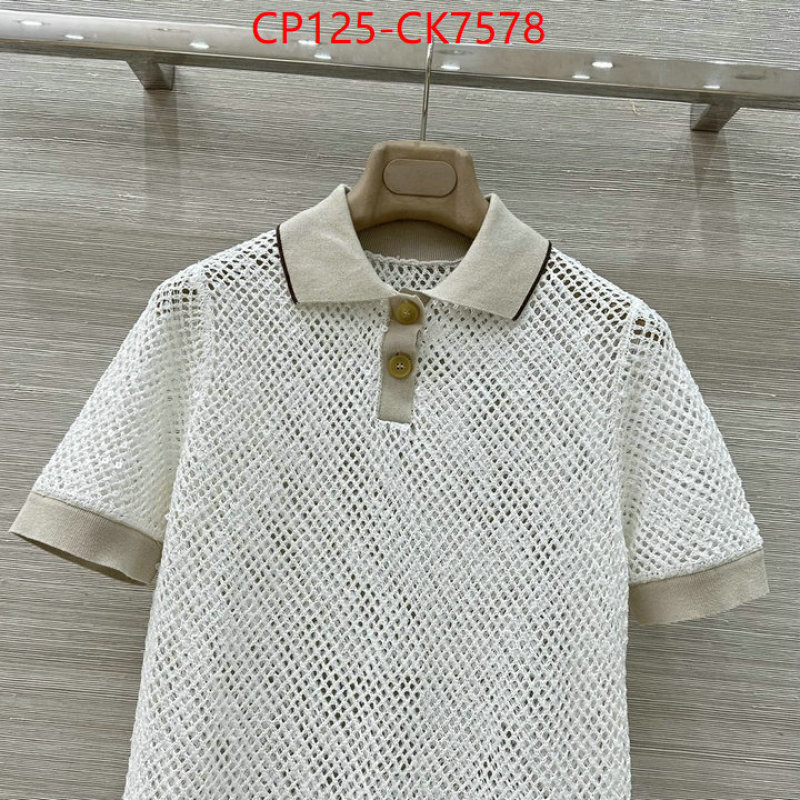 Clothing-Brunello Cucinelli high quality replica ID: CK7578 $: 125USD