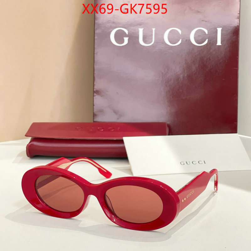 Glasses-Gucci customize best quality replica ID: GK7595 $: 69USD