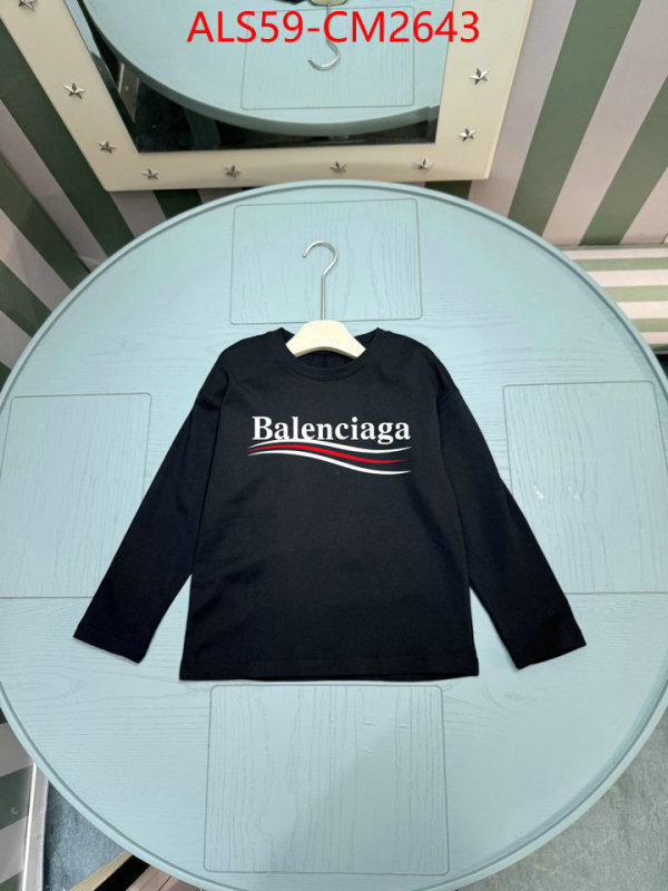 Kids clothing-Balenciaga only sell high-quality ID: CM2643 $: 59USD