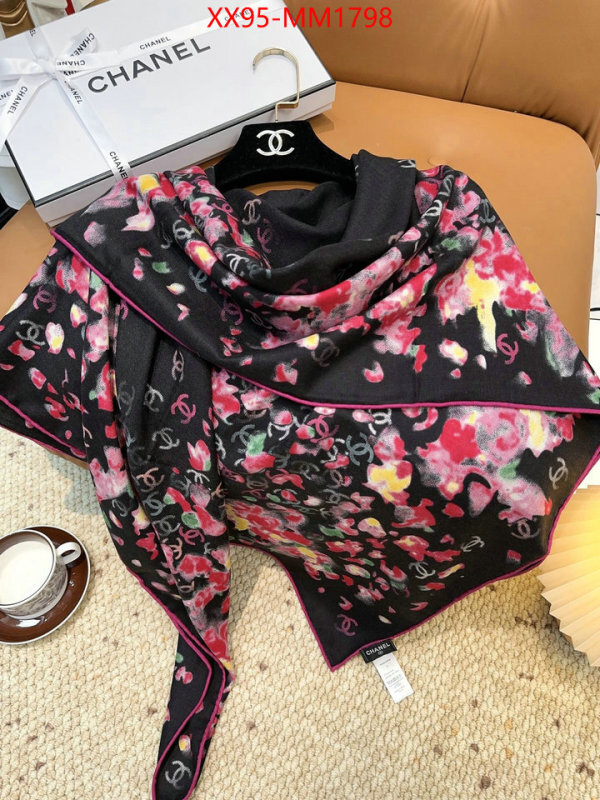 Scarf-Chanel luxury fashion replica designers ID: MM1798 $: 95USD
