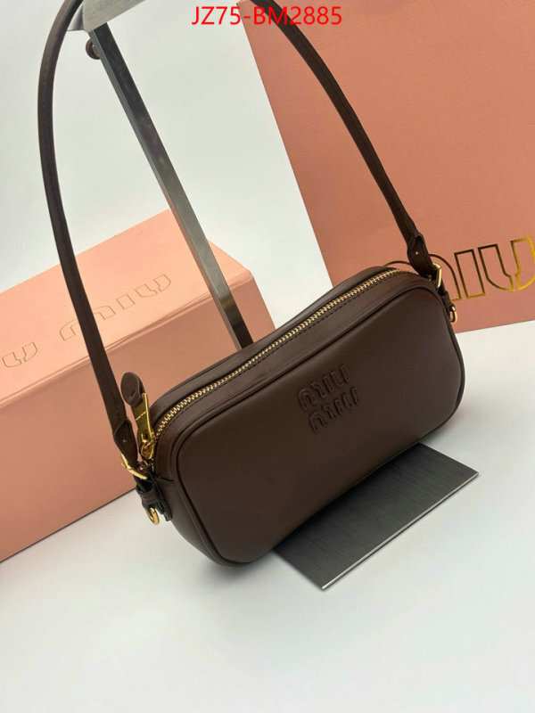 Miu Miu Bags(4A)-Handbag- replica every designer ID: BM2885 $: 75USD,