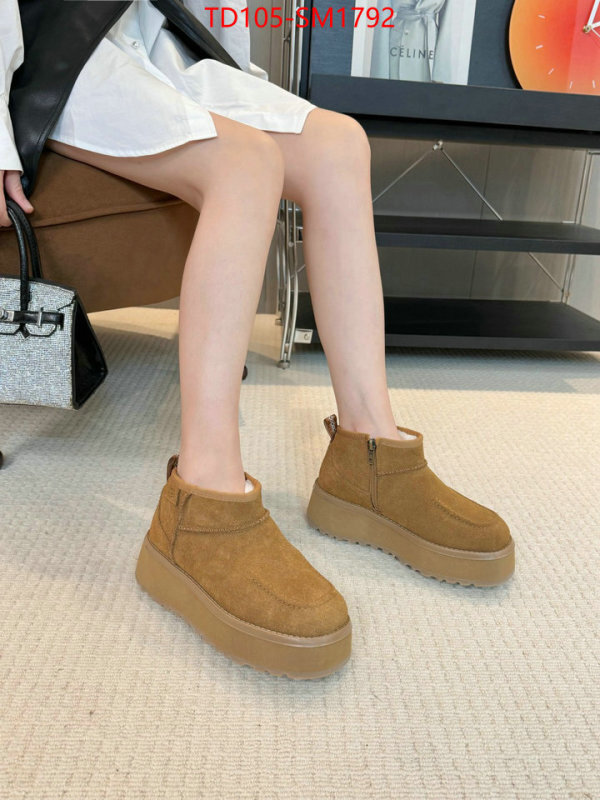 Women Shoes-UGG designer 1:1 replica ID: SM1792 $: 105USD