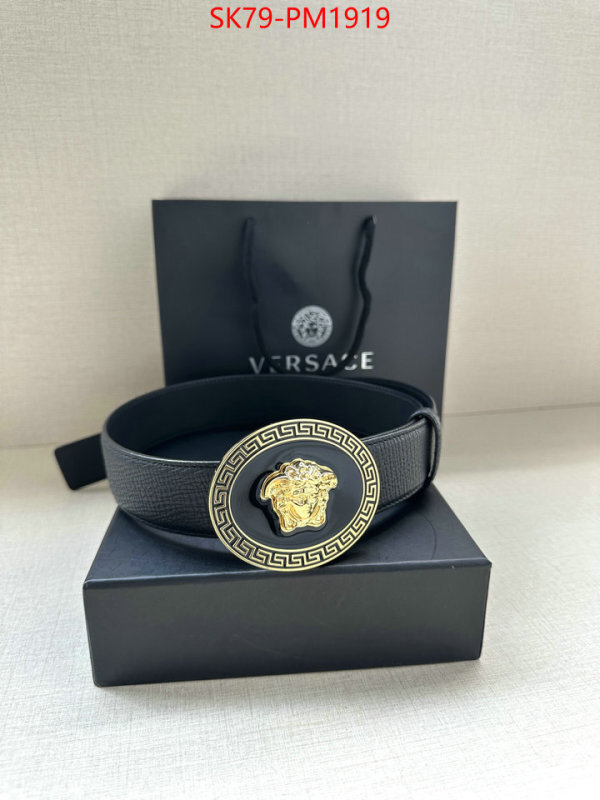 Belts-Versace cheap replica designer ID: PM1919 $: 79USD