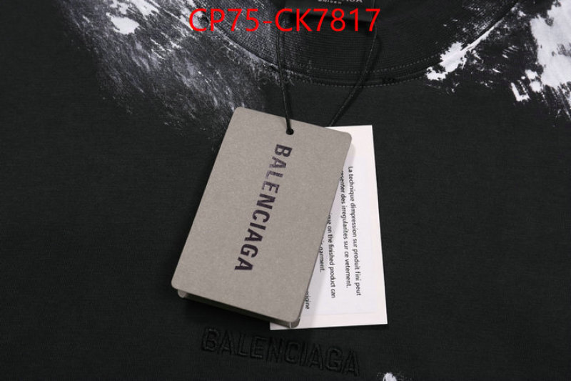 Clothing-Balenciaga find replica ID: CK7817 $: 75USD