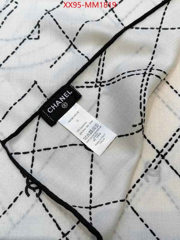 Scarf-Chanel where to buy high quality ID: MM1819 $: 95USD