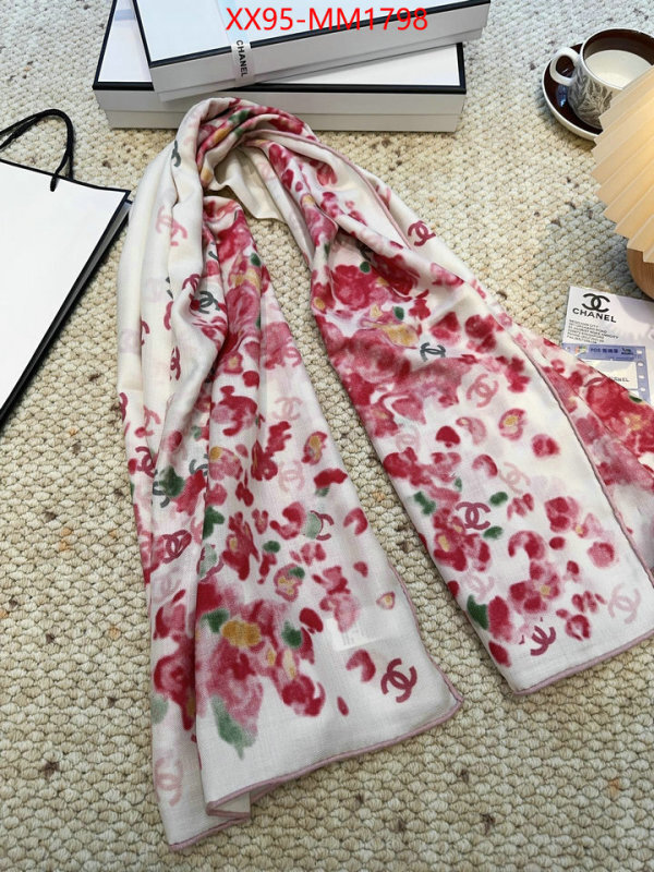 Scarf-Chanel luxury fashion replica designers ID: MM1798 $: 95USD