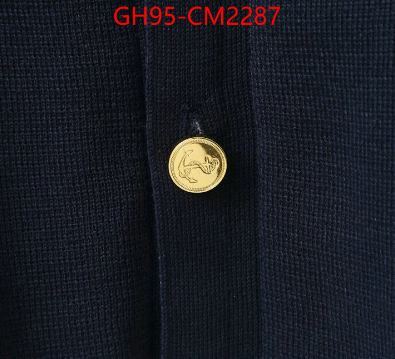 Clothing-Thom Browne best quality designer ID: CM2287 $: 95USD