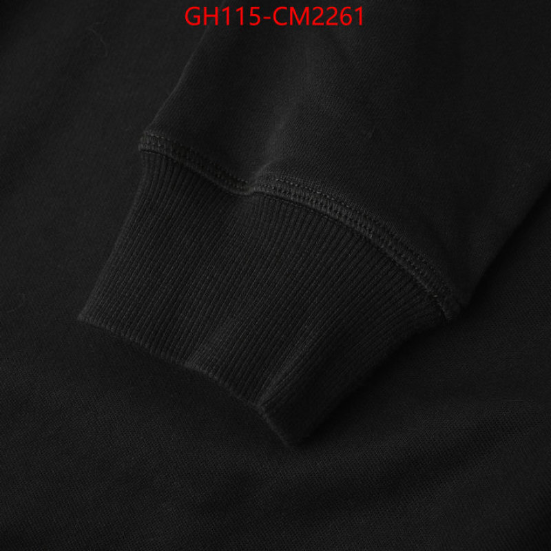 Clothing-Prada wholesale 2024 replica ID: CM2261 $: 115USD