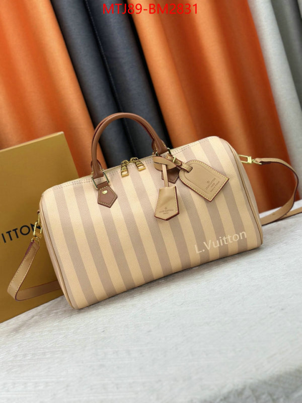 LV Bags(4A)-Speedy- what's the best to buy replica ID: BM2831 $: 89USD,