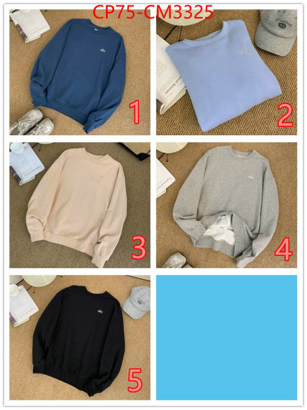 Clothing-Alo replica us ID: CM3325 $: 75USD-shoes yupoo Clothing-Alo replica us ID: CM3325 $: 75USD