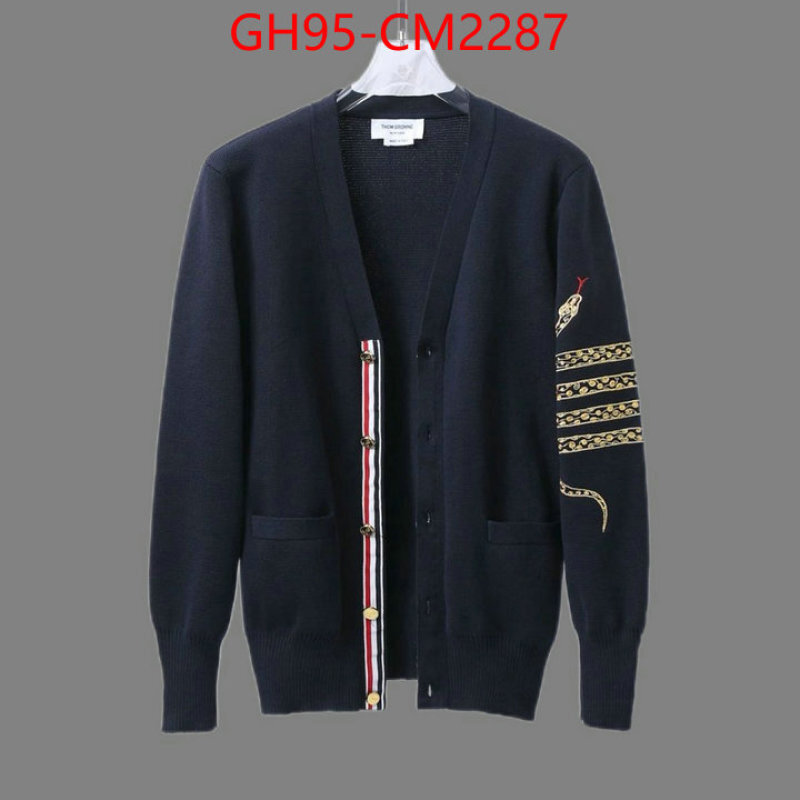 Clothing-Thom Browne best quality designer ID: CM2287 $: 95USD