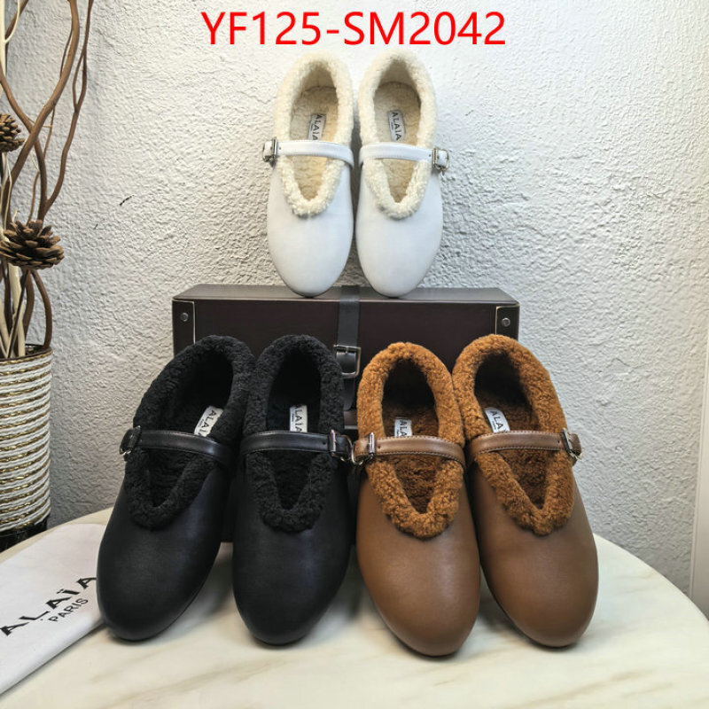 Women Shoes-ALAIA high quality replica ID: SM2042 $: 125USD