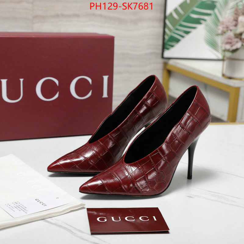 Women Shoes-Gucci shop designer replica ID: SK7681 $: 129USD