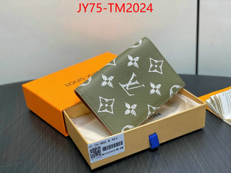 LV Bags(TOP)-Wallet cheap high quality replica ID: TM2024 $: 75USD,-shoes yupoo LV Bags(TOP)-Wallet cheap high quality replica ID: TM2024 $: 75USD,